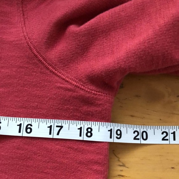 L.L. Bean Spring Summer Zip Hoodie Light Red - XS - Picture 6 of 7